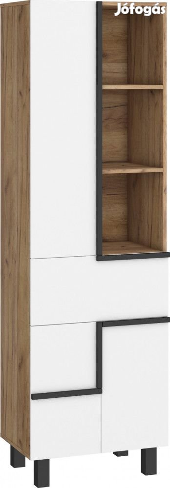 Lar-958 fehér könyvespolc