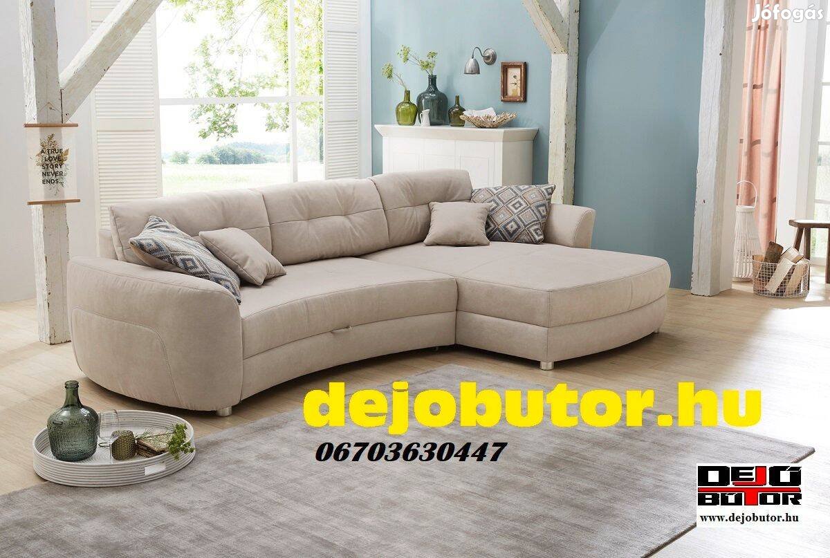 Largo sarok prémium kanapé ülőgarnitúra 325x194 cm krém bézs
