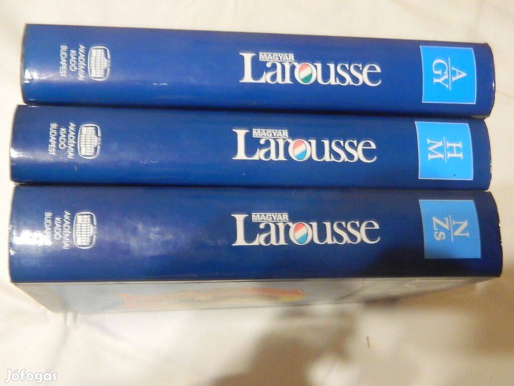 Larousse 3 db enciklopédia eladó