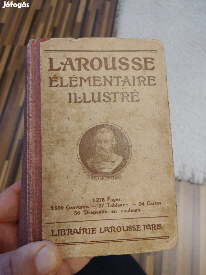 Larousse Élémentaire Illustre francia könyv