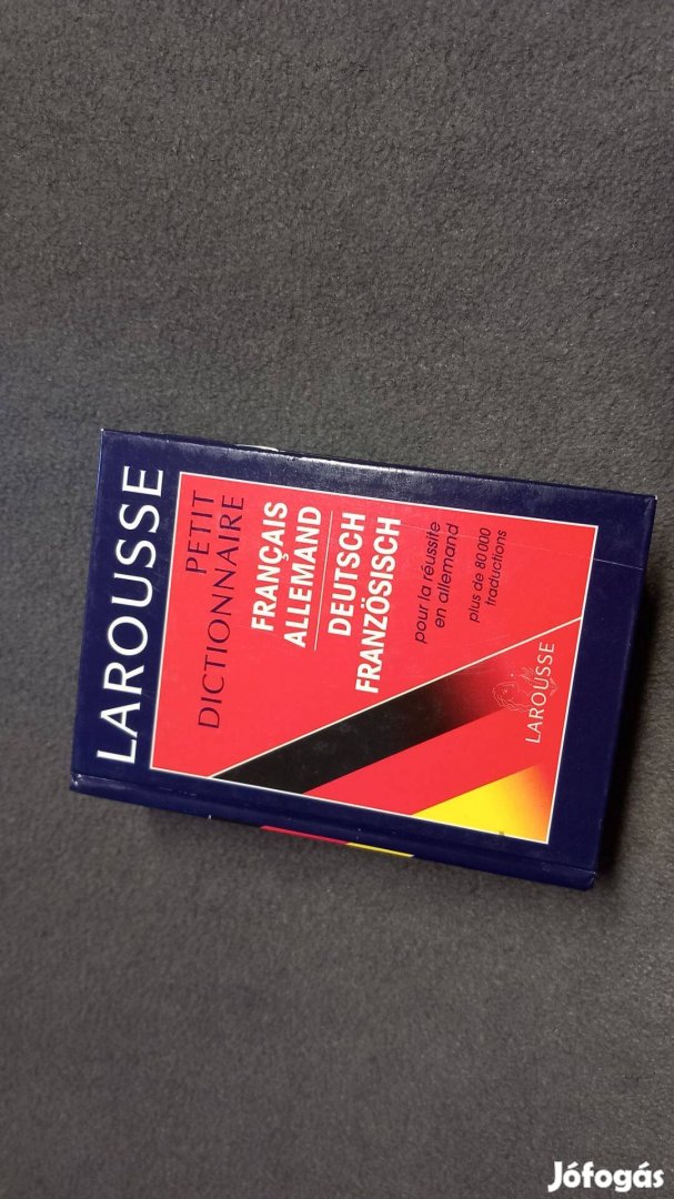 Larousse Petit dictionnaire fr-ge-fr, francia-nemet szotar