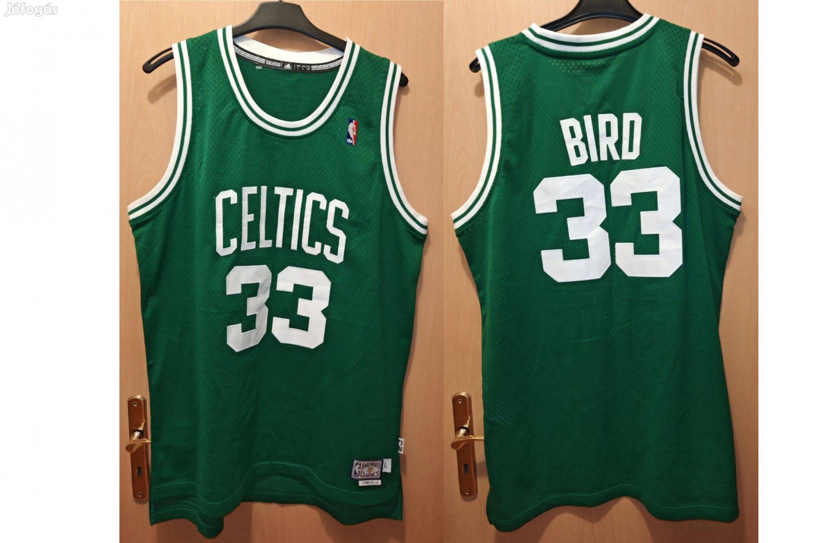 Larry Bird Boston Celtics NBA szurkolói kosaras mez