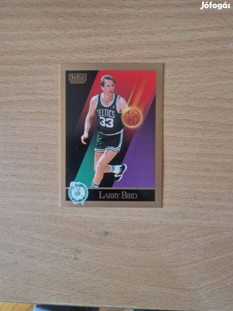 Larry Bird Skybox 1990-9114 kosaras kártya