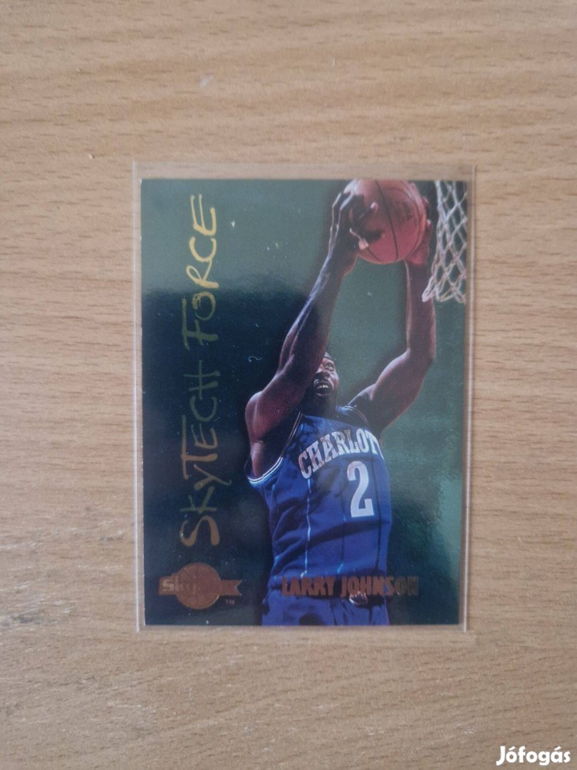 Larry Johnson Skybox 1994-95 Skytech Force SF9 kosaras