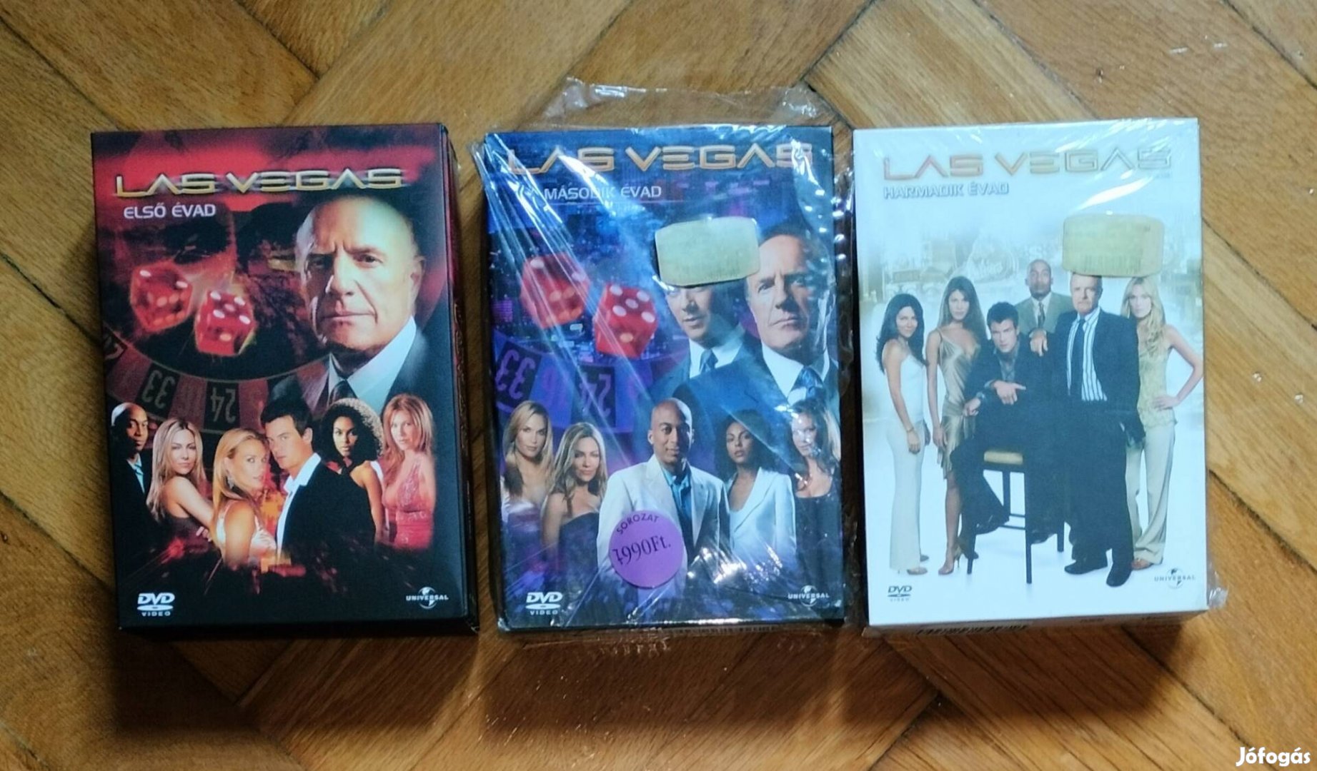 Las Vegas sorozat 1 - 2 - 3 évad díszdobozban dvd 