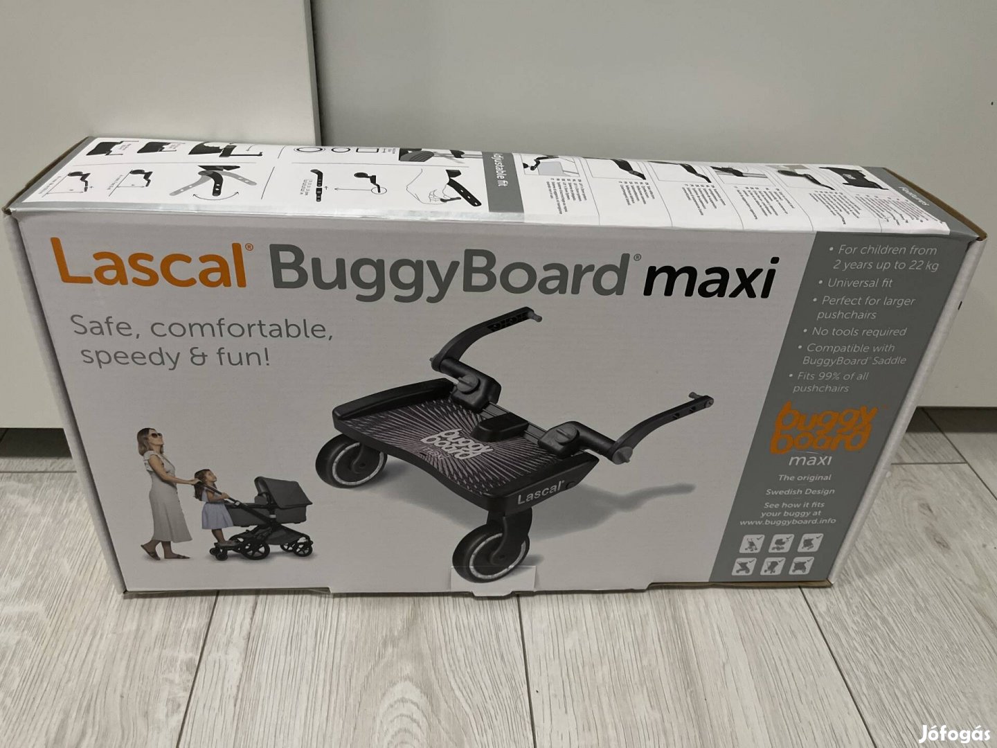 Lascal Buggy Board maxi testvérfellépő