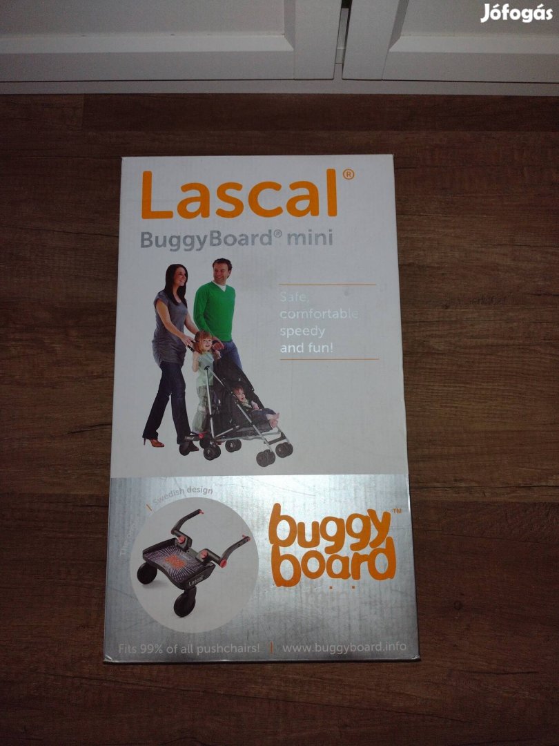 Lascal buggy board mini testvérfellepő, vadiúj 