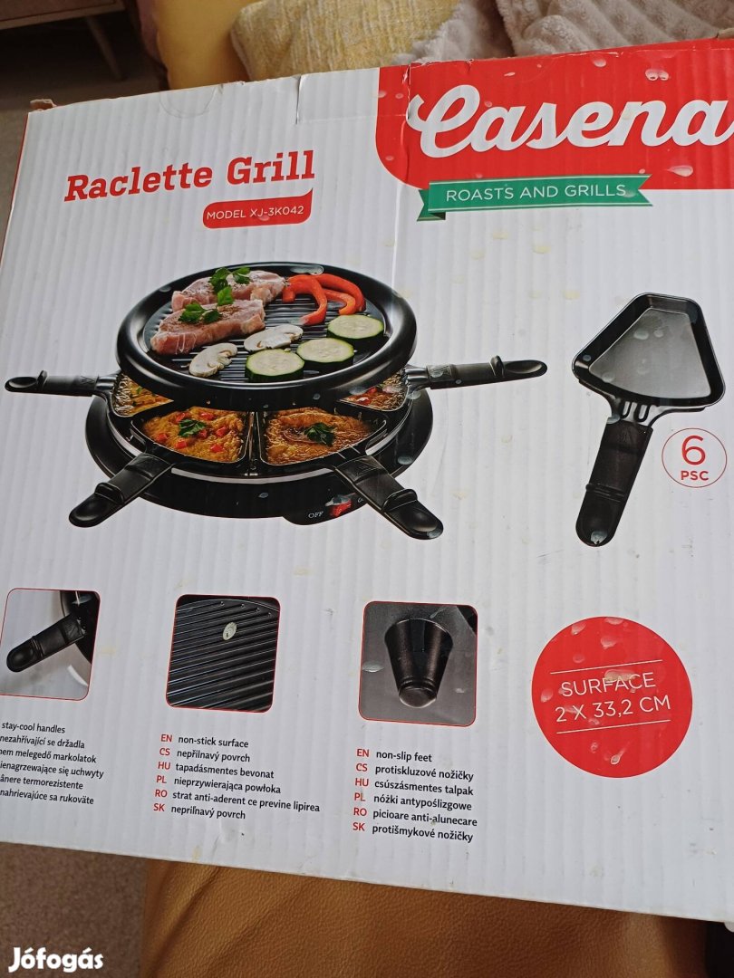 Lasena Racklette asztali grill eladó Kaposváron