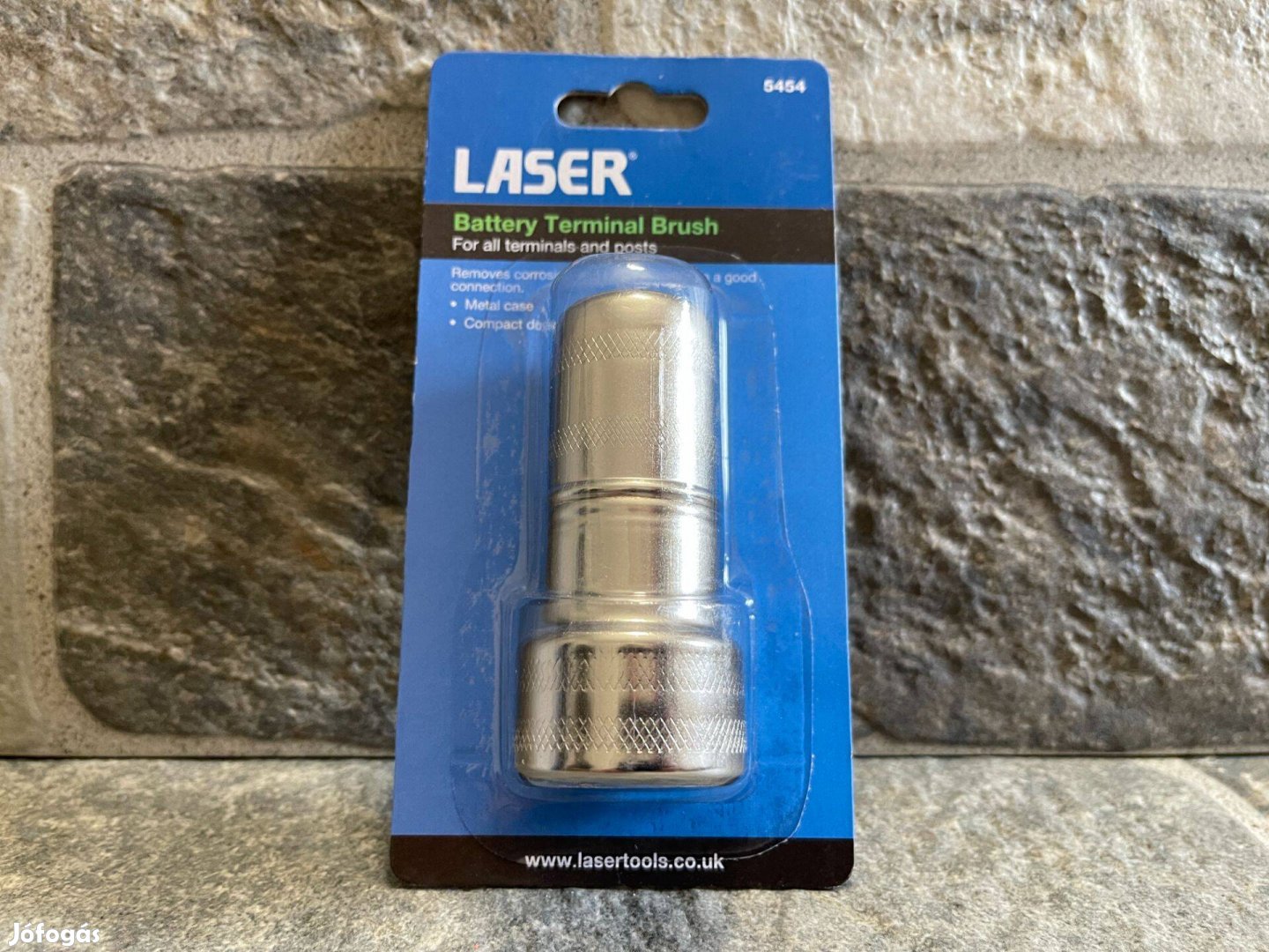 Laser 2in1 Akkusaru tisztító drótkefe