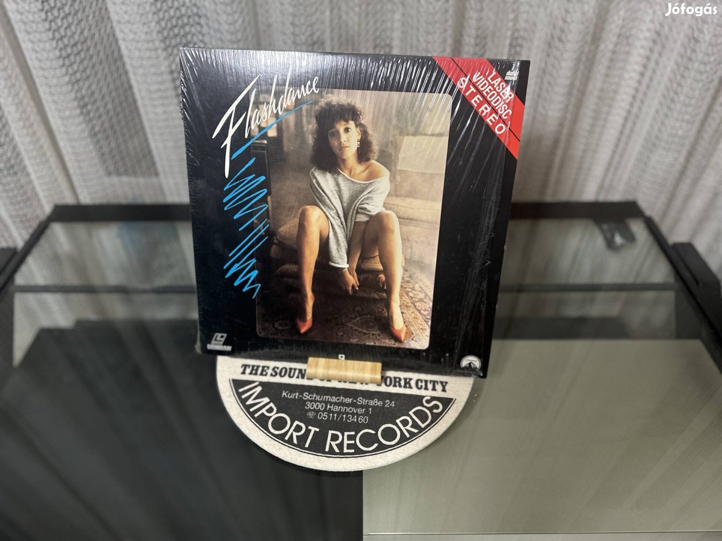 Laser Disc Videodisc Flashdance Lemez Hi-Fi hifi