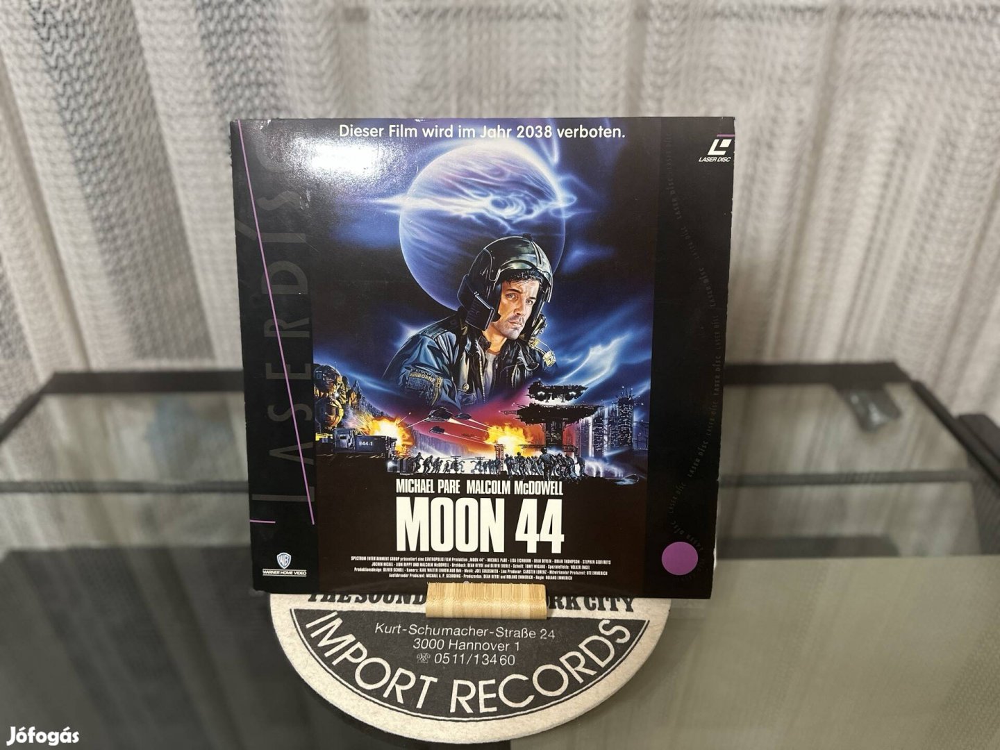 Laser Disc Videodisc Moon 44 Lemez Hi-Fi hifi