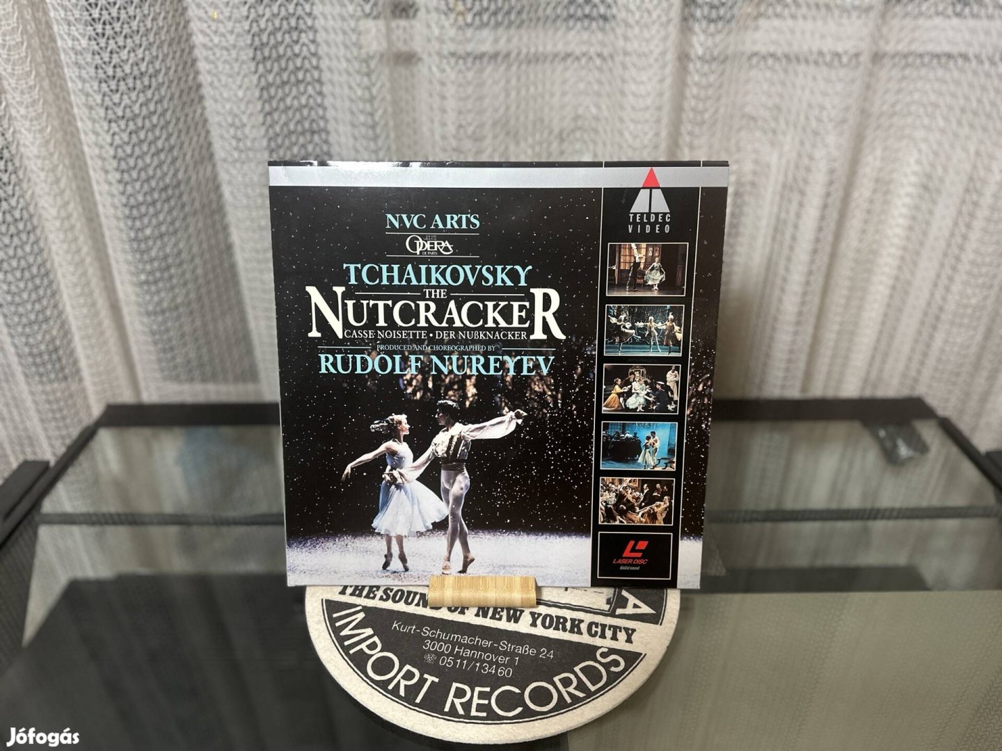 Laser Disc Videodisc Tchaikovsky The Nutcracker Lemez Hi-Fi hifi