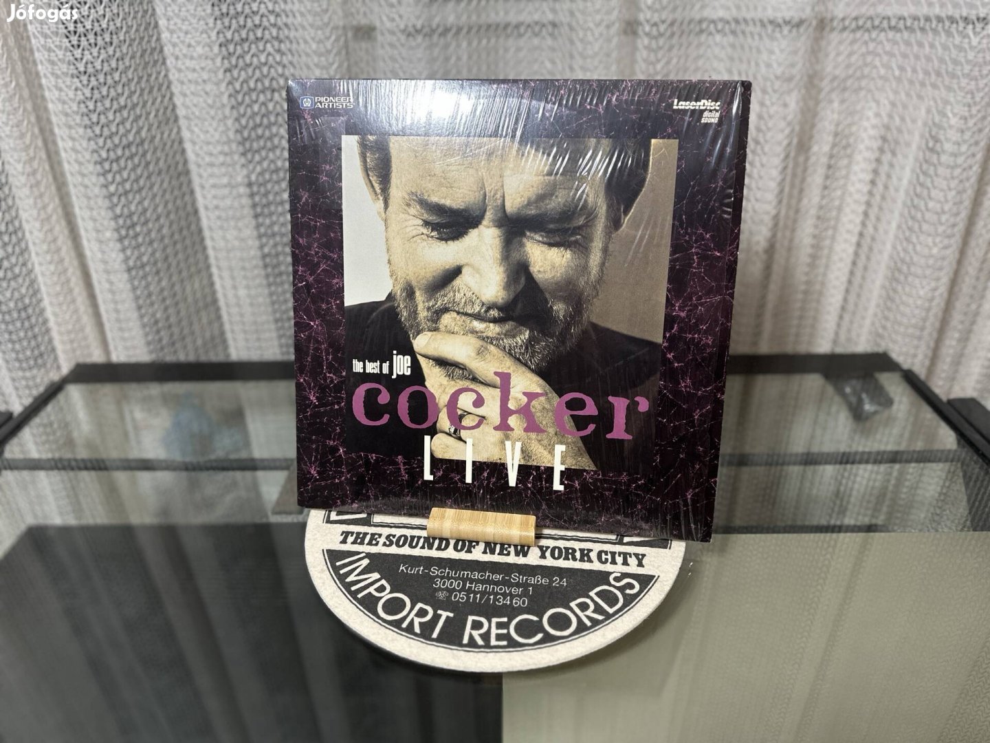 Laser Disc Videodisc The best of joe cocker Lemez Hi-Fi