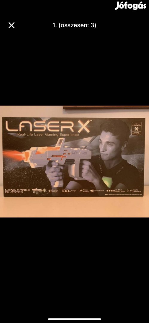 Laser X új jatekfegyver 