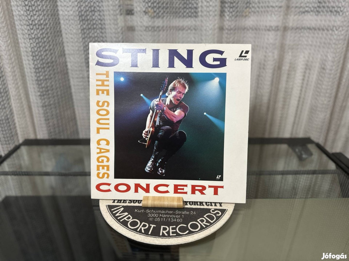 Laserdisc Videodisc Sting The Soul Cages Hi-fi hifi