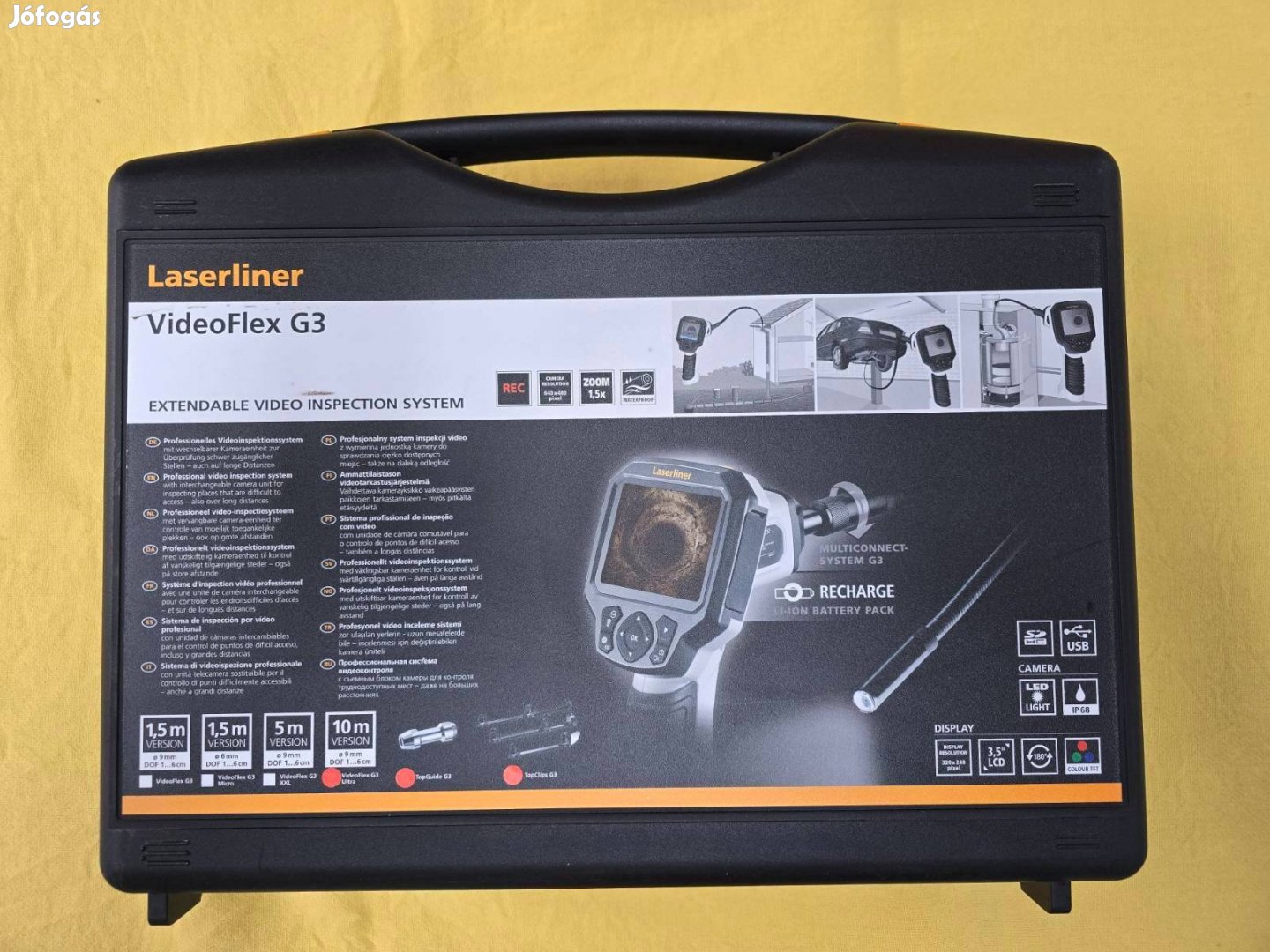Laserliner Videoflex G3 endoszkóp kamera készlet