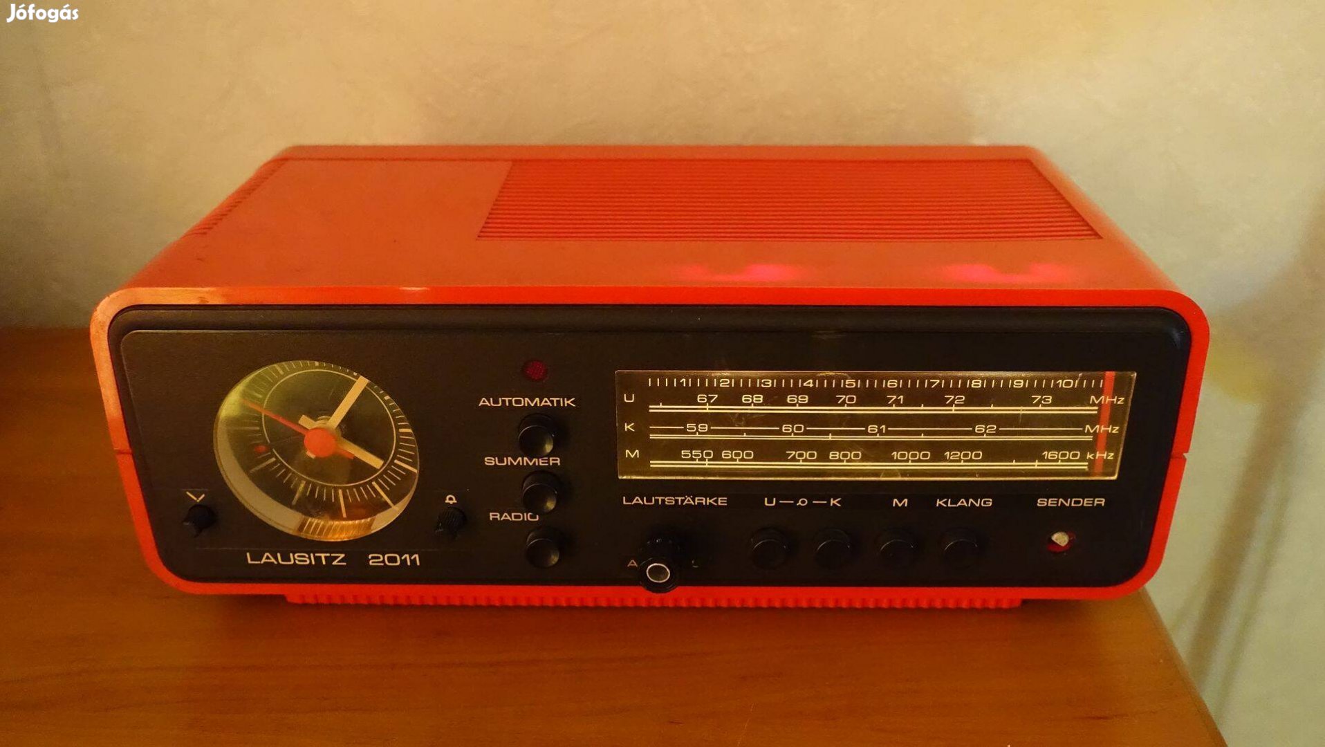 Lasitz 2011 Retro Radio 1980-ból fellelt állapotban