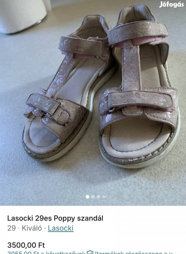 Lasocki Poppy kislány szandál 29