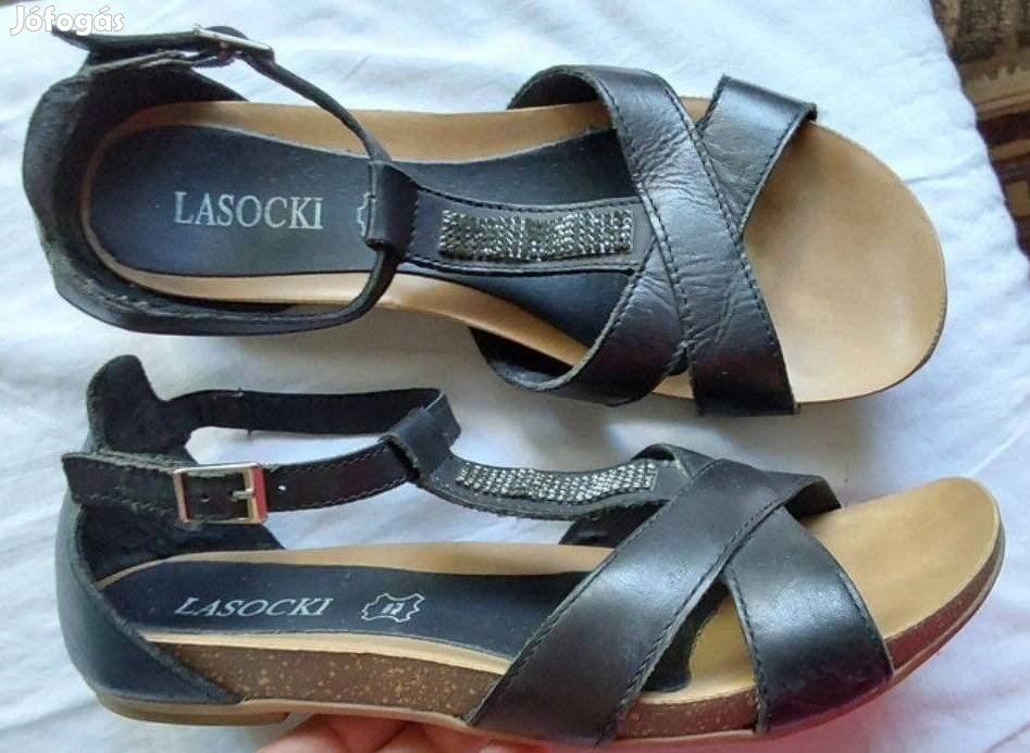 Lasocki bőr női szandál 38 -as