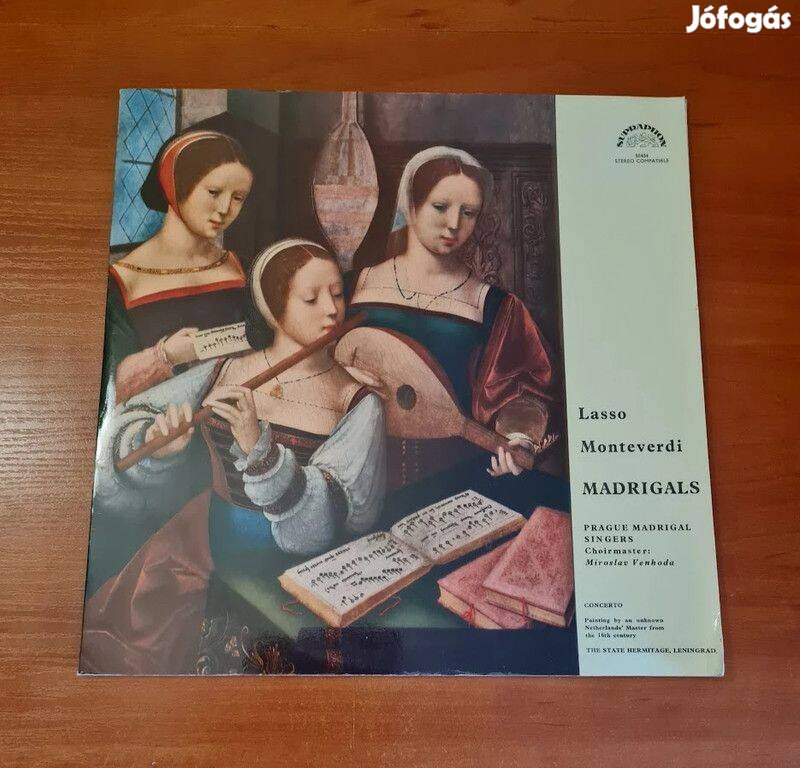 Lasso, Monteverdi - Madrigals; LP, Vinyl