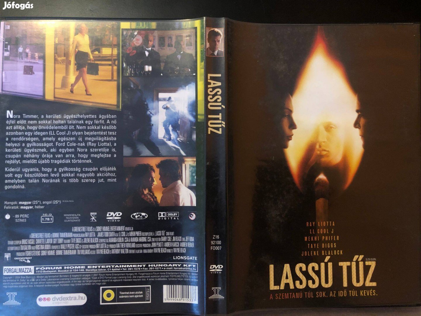 Lassú tűz (karcmentes, Ray Liotta) DVD