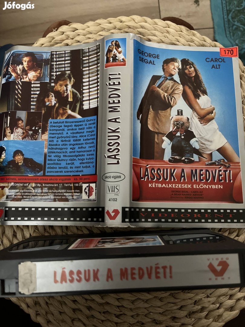 Lássuk a medvét vhs