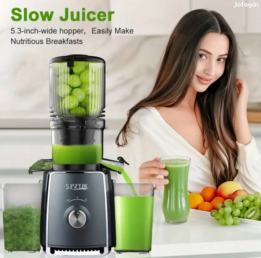 Lassúprés , gyümölcscentrifuga