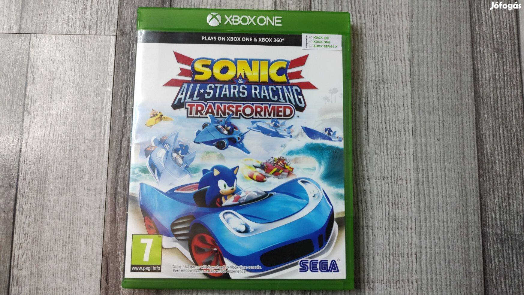 Last Minute!Xbox One És Series X: Sonic All Stars Racing Transformed J
