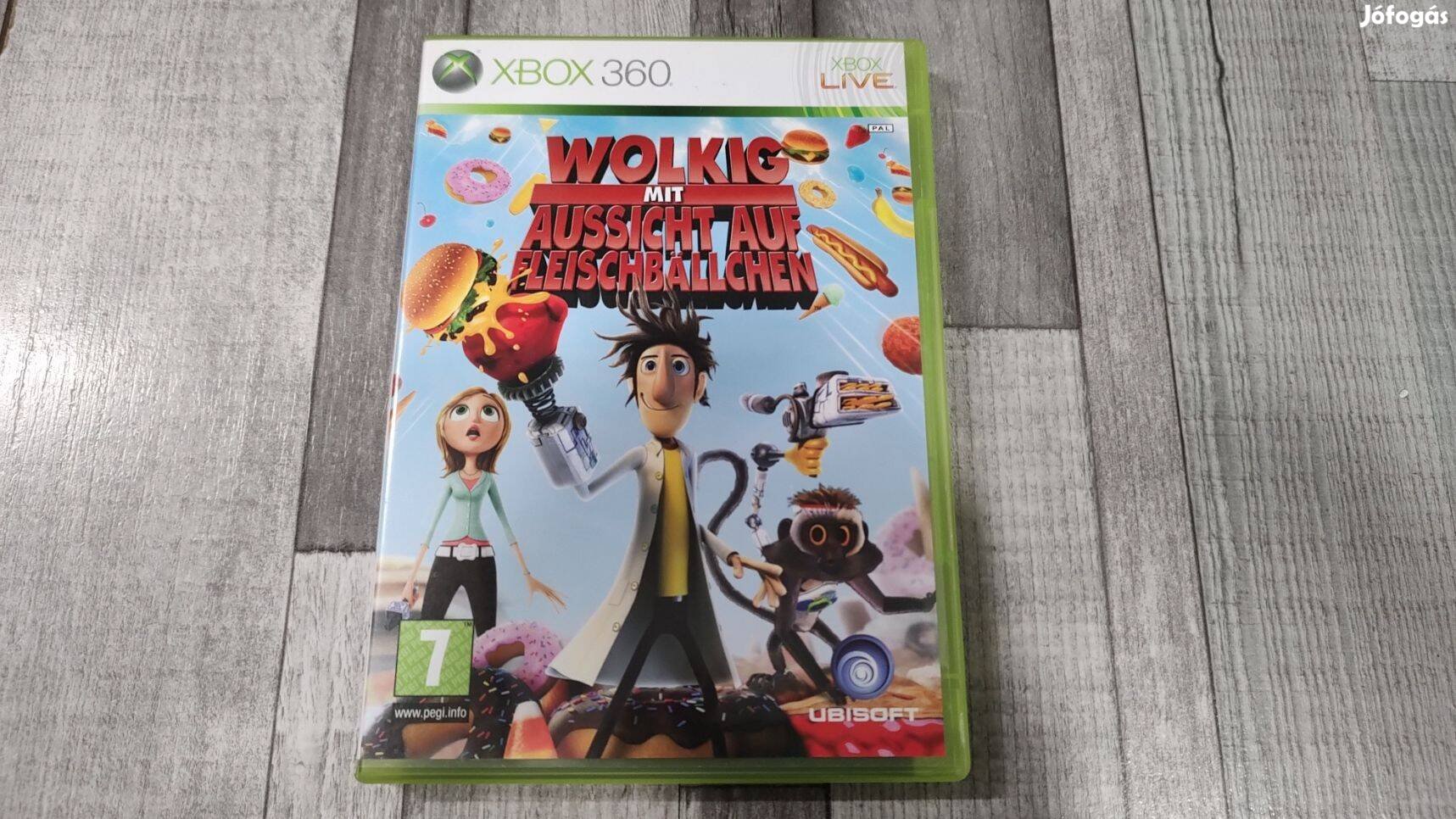 Last Minute! Xbox 360 : Cloudy With A Chance Of Meatballs - Ritka !