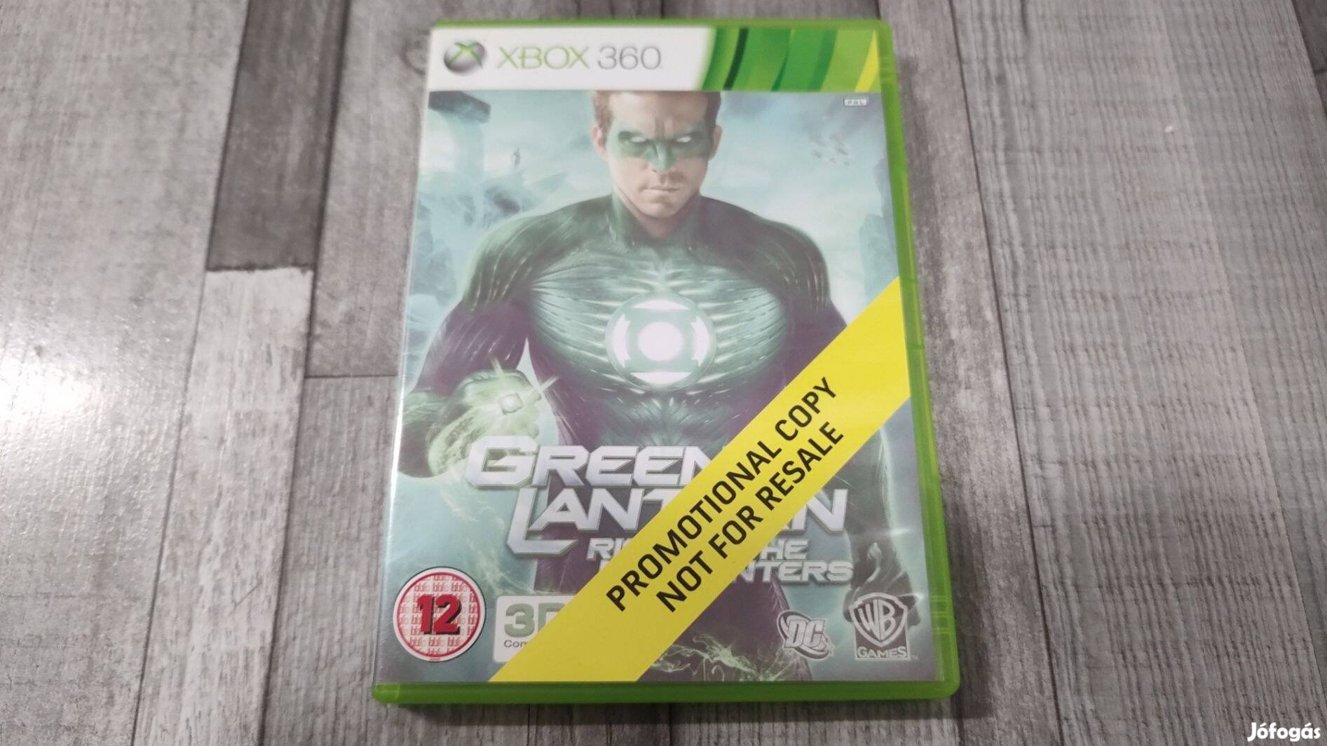 Last Minute! Xbox 360 : Green Lantern Rise Of The Manhunters - Ritka !