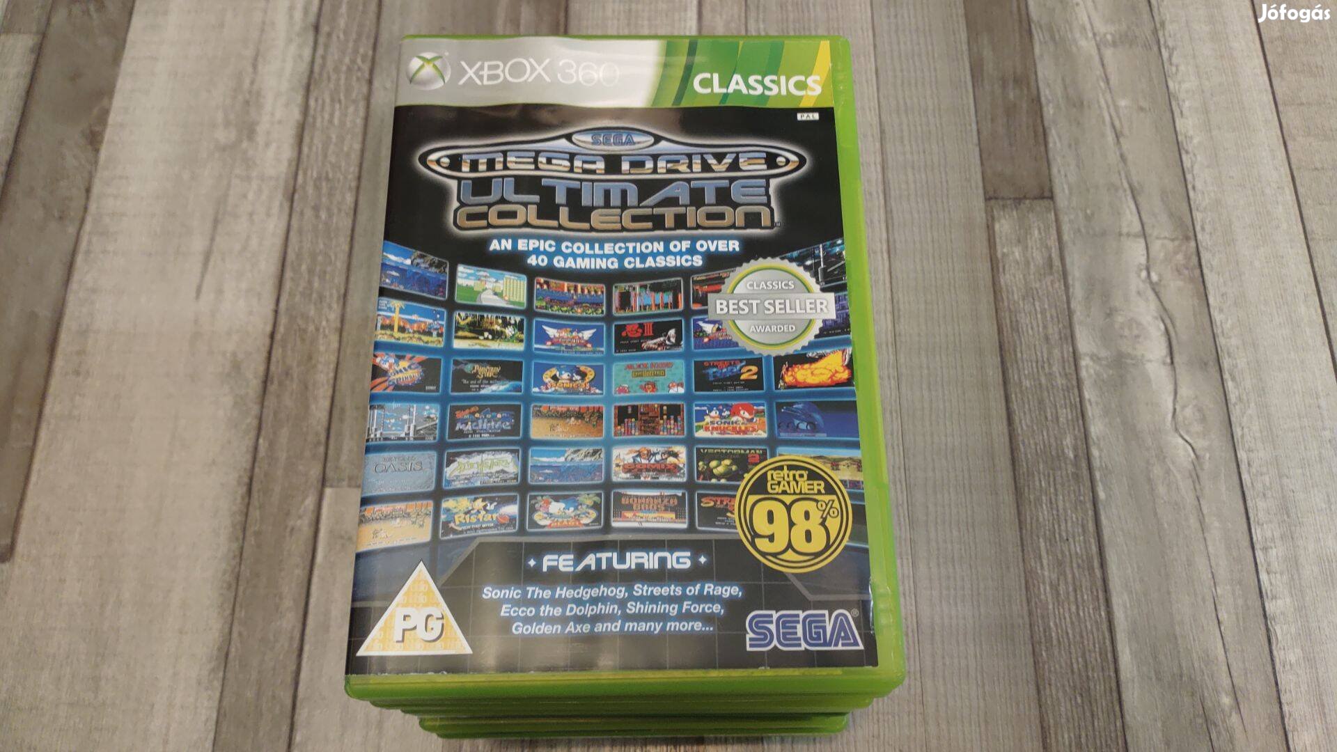 Last Minute! Xbox 360 : Sega Mega Drive Ultimate Collection Sonic!40db