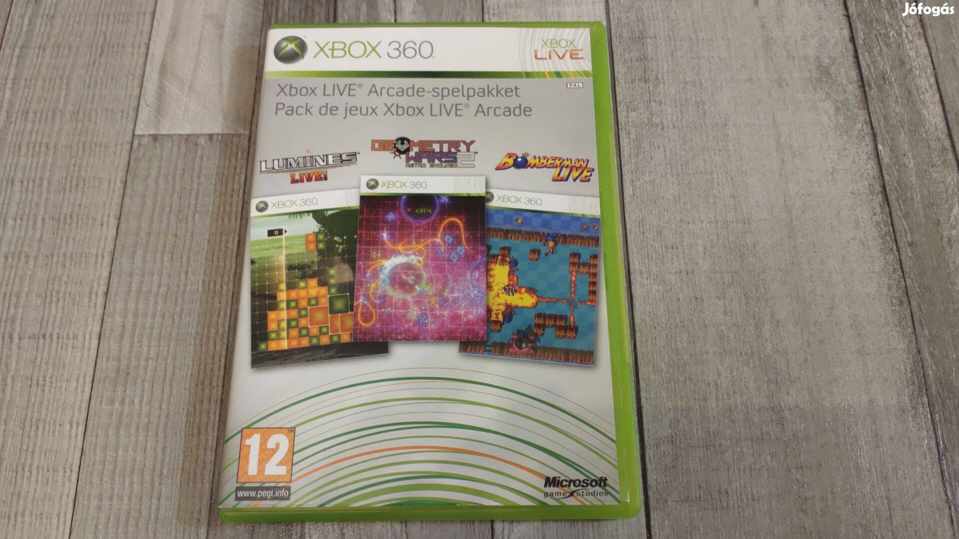 Last Minute! Xbox 360 : Xbox Arcade Game Pack - 3db Játék!