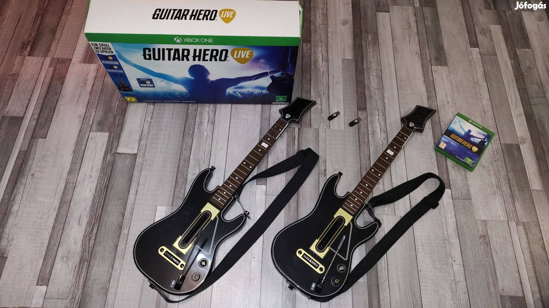 Last Minute! Xbox One/S/X-Series X: 2db Gitár + Guitar Hero