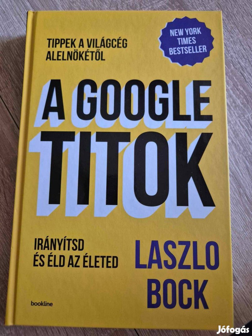 Laszlo Bock: A Google-titok (könyv)