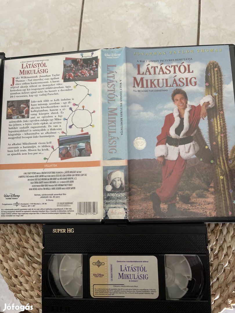 Látástól mikulásig vhs