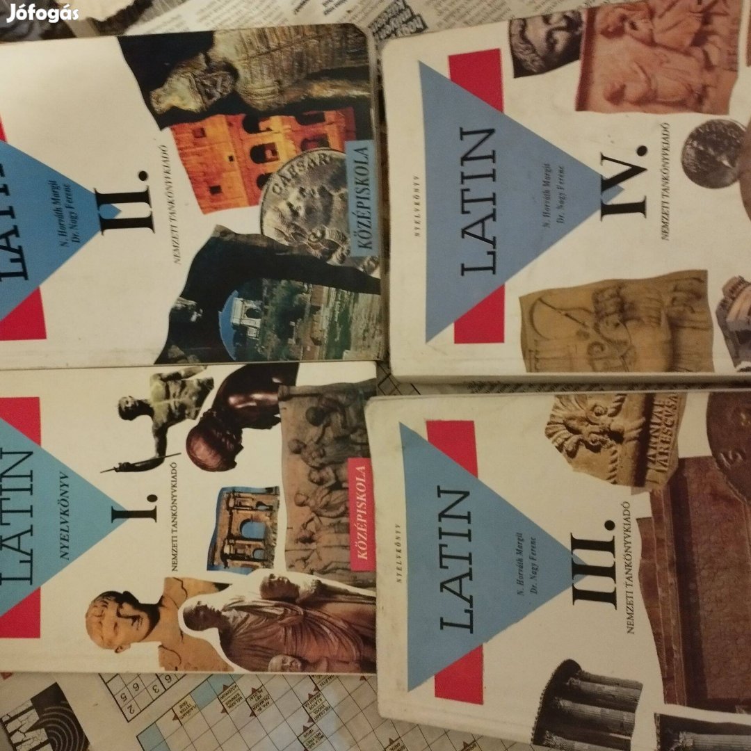 Latin Nyelvkönyv I.-IV
