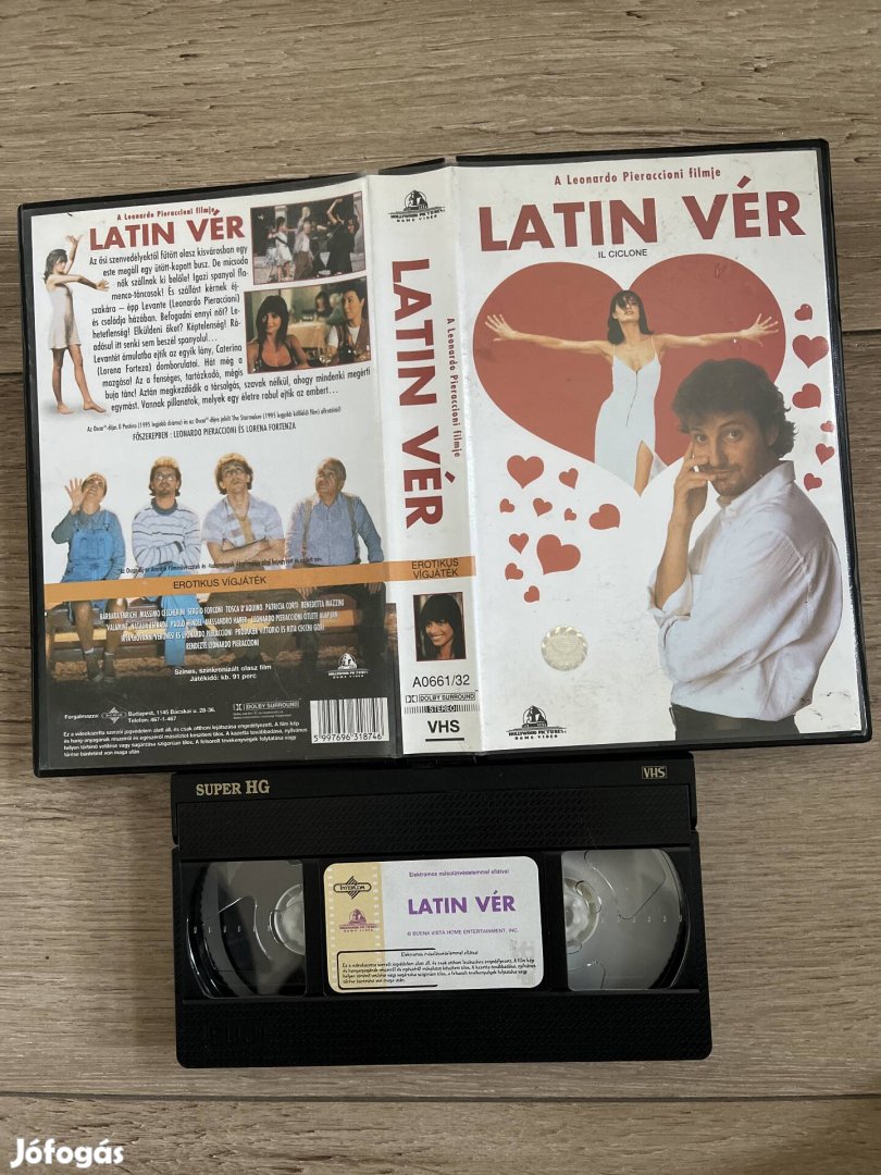 Latin vér vhs.    