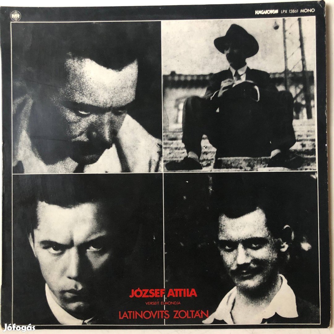 Latinovits Zoltán - József Attila versei (1980) | LP Bakelit Vinyl