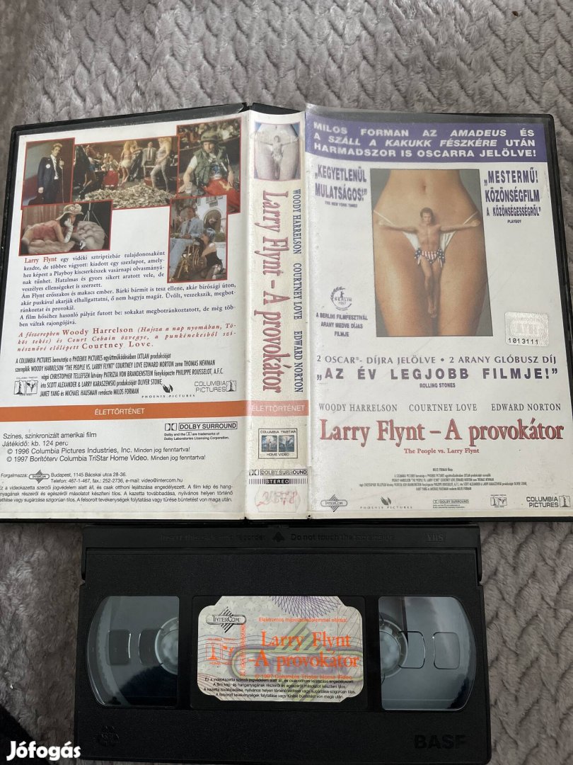 Latry Flint a provokátor vhs nagytok életrajz