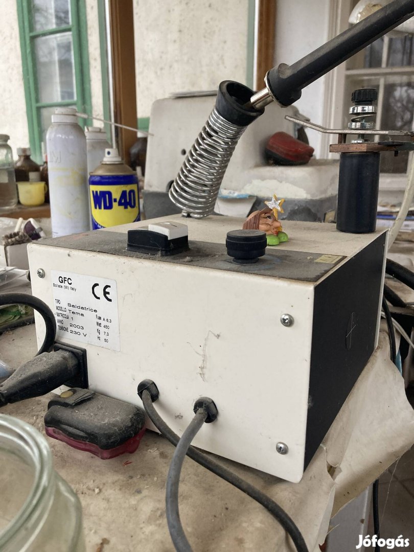 Látszerész kézicsiszológép, elekt. forrasztó, gyöngyös
