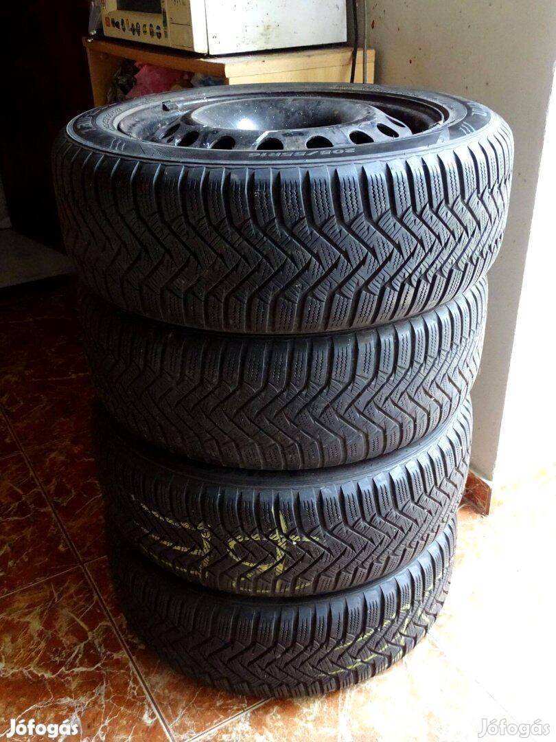 Laufenn LW31 I Fit 205/55 R16 6mm téli gumi + lemezfelni