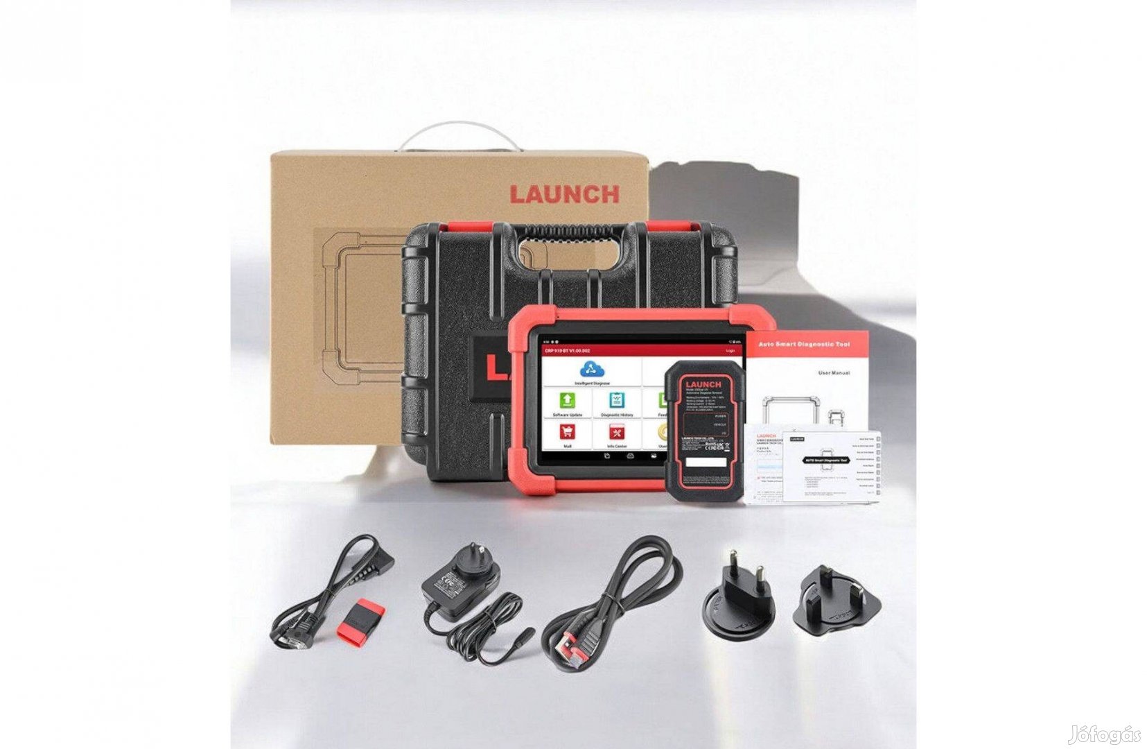 Launch X431 CRP919X BT + BST-360 akkumulátorteszter