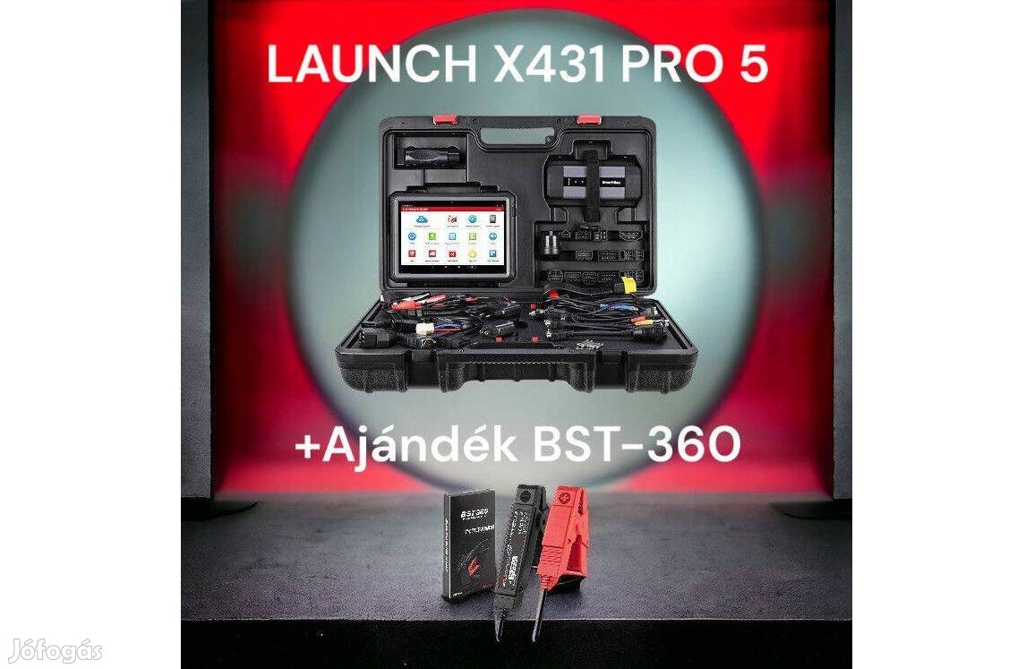 Launch X431 Pro 5 +Ajándék BST-360