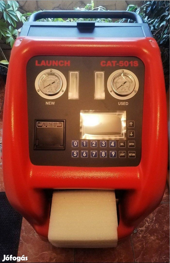Launch cat 501 Autómata váltó olajcserélő