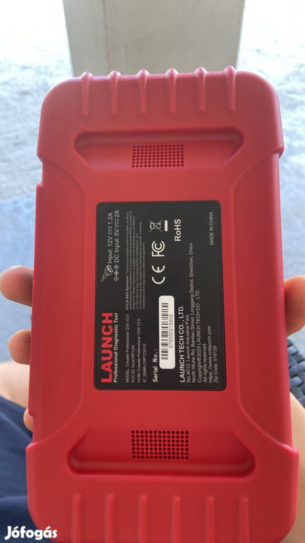 Launch crp123x v2.0