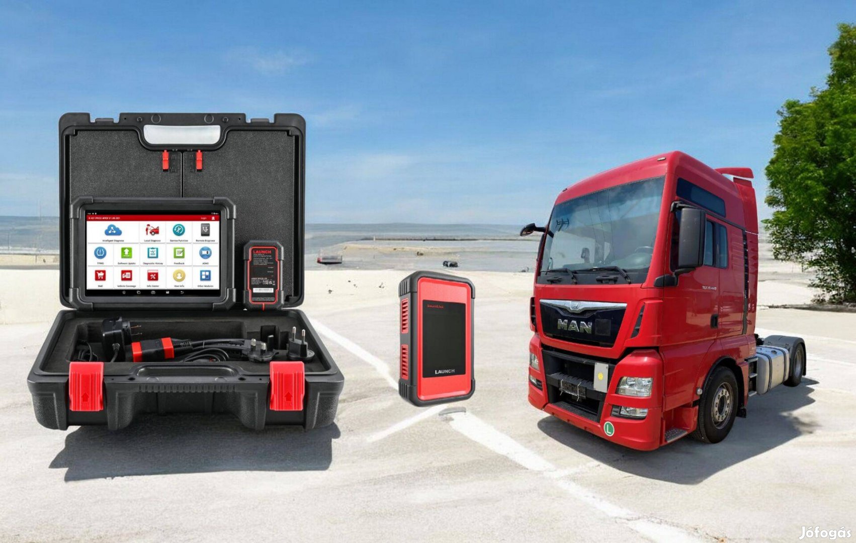 Launch x431 Pro3 APEX + Smartlink C 12-24 V / személy és teher /