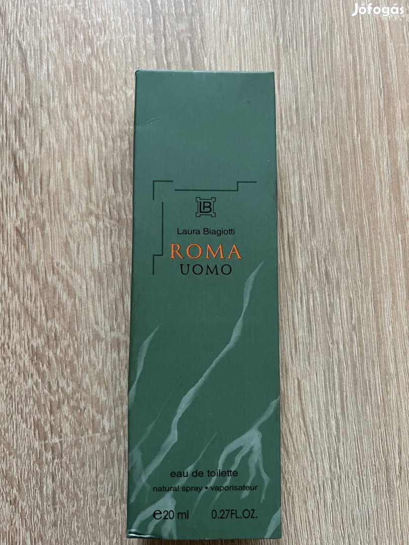 Laura Biagiotti Roma Uomo 20 ml férfi parfüm illatminta