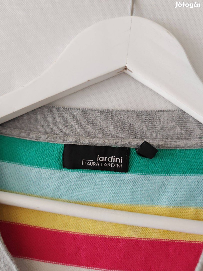 Laura Lardini prémium márkás finomkötött színes női pulóver