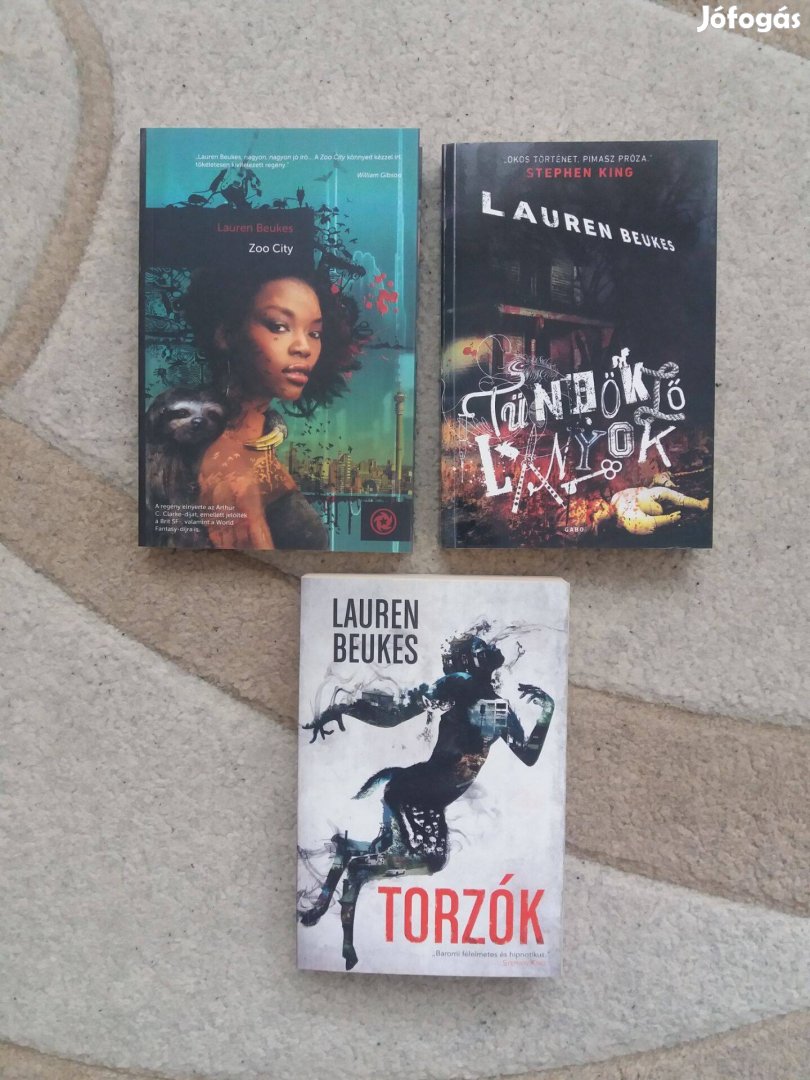 Lauren Beukes: Zoo City + Tündöklő lányok + Torzók