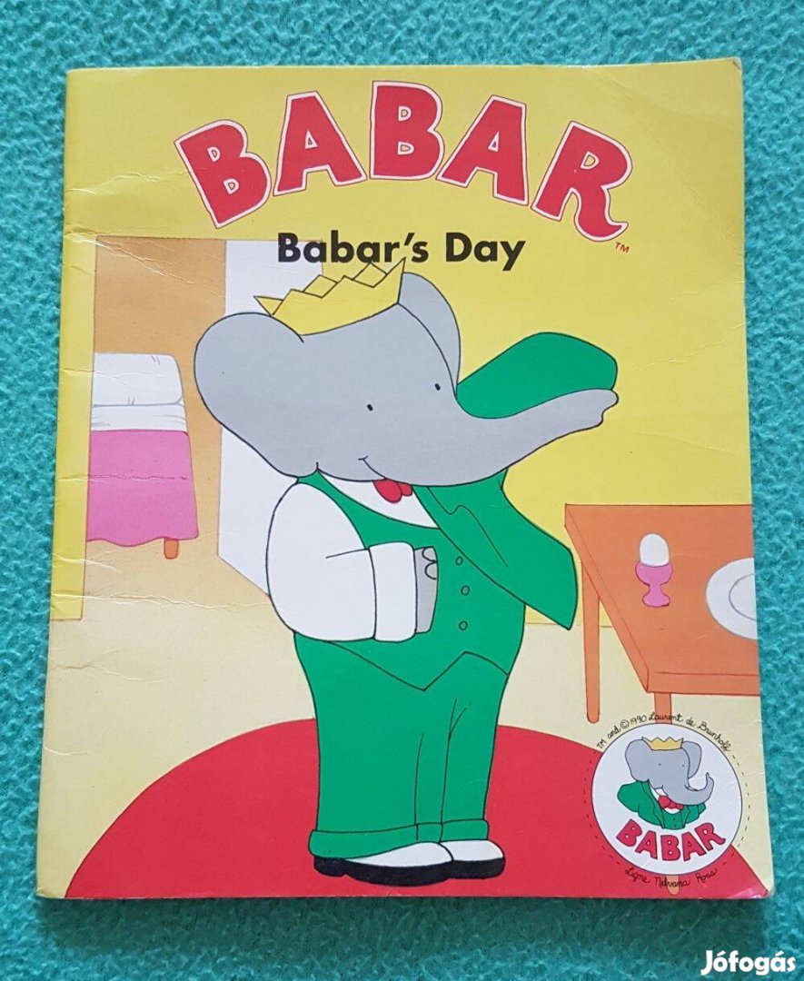 Laurent de Brunhoff - Babar: Babar's Day mesekönyv (angol nyelvű)